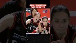 Park Eun Jin Pyo Seung Ju gembira poin Mega Redsparks #ligavolikorea #megawatihangestri #spikevolley