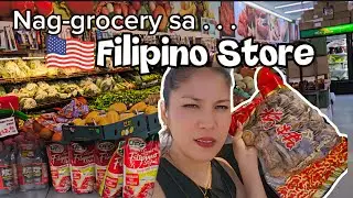 Nag-GROCERY sa FILIPINO STORE sa INDIANA/Filipina living abroad 