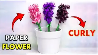 Paper Flower | Beautiful Paper Flower Making Idea | DIY Paper Flower Craft #diy #paperflower