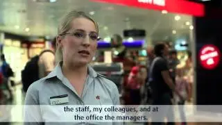 Jadwiga Kupis, sales consultant specializing in perfume and cosmetics