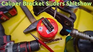 Shitshow: stuck seized and broken slide pins