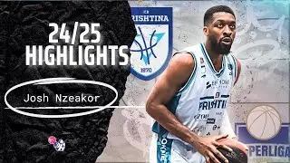 Josh Nzeakor Highlights 2024/25 || Kosovo Superliga || Sigal Prishtina