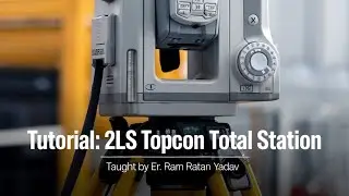 Topcon Cygnus 2LS Total Station I Topographical Survey I Nepali I Birgunj Institute of Technology