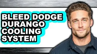 How to Bleed Dodge Durango Cooling System (updated)