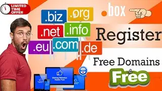 Get Free Premium Domain Name 2022 | .COM .NET .ORG Free Domain for Life Time |