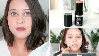 MUFE Ultra HD Foundation Stick 1st Impression | JulzMakeup