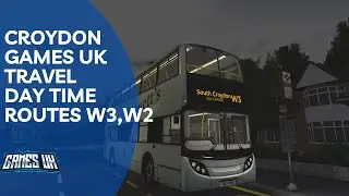 Croydon Bus Sim|Games UK Travel |Routes W3,W2|Croydon plus Pro Bus|EnviroLX400|Redefined Stage One