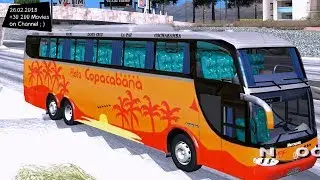 Flota Copacabana-Marcopolo Paradiso 1550 LD Grand Theft Auto San Andreas GTA SA MOD _REVIEW