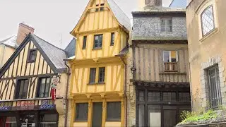 Les travaux de restauration d'une fa&ccedil;ade &agrave; pans de bois
