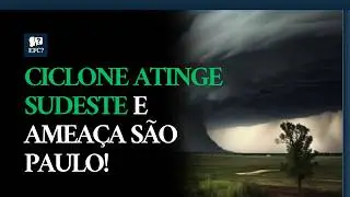 🚨ALERTA MÁXIMO: NOVAS IMAGENS DO CICLONE QUE ATINGIU SÃO PAULO E REGIÕES ALÉM DO SUDESTE