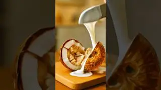 Satisfying! 🥥 Glass Coconut Cutting &ndash; Crystal Clear & Satisfying! 🥥✨ASMR  Satisfying Cutting in 4K