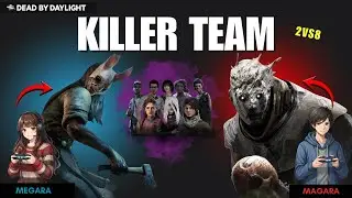 Noob Killers Aim 8 Kills on 2vs8 | Dead by Daylight 🇨🇦🇯🇵