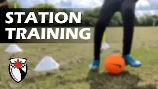 Station Training | The Harrow United Set-Up Whilst Social Distancing