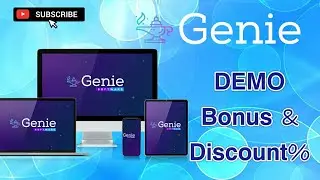 Genie&trade; Software DEMO & Honest Review&reg; | Discount% | Free Huge Bonuses | HuntsReview