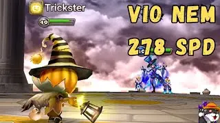 The Power Of Misty (Light Jack O Lantern) In RTA  Summoners War