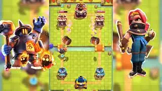 🔥 WIZARD & VALKYRIE DOMINATE! Bandit Outsmarts Rocket Log Bait! ⚡