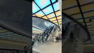The new Penn Station Long Island Rail Road (LIRR) Concourse in Midtown Manhattan, New York City #nyc
