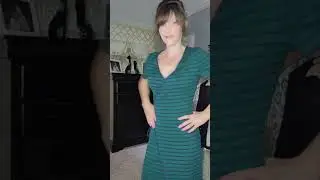 Wrap Dress Try On