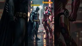 IRONMAN Vs DC Epic Fusion #marvel #dc #ironman #batman #superman #avengers #hulk