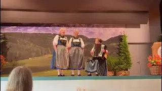 Wettvortrag Jodlerfest Reigoldswil 2025 , Duett Esther Ehrler und Andrea Schaffner
