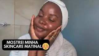 Mostrei como faço minha skincare matinal para ter a Pele linda e saudável ✨