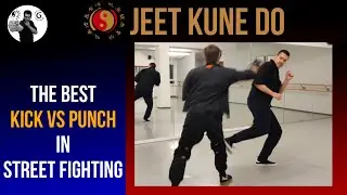 Kick Against Punch Counter  For Street Fighting - Bruce Lee's Martial Art Jeet Kune Do