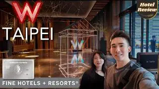 Is This Taiwan's BEST Marriott Hotel? W Taipei Spectacular Room Tour (Amex FHR)