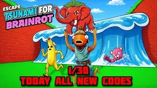 Escape Tsunami Secret Brainrot Codes Fortnite Escape Tsunami For Brainrots! (New Secret Codes)