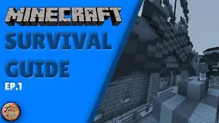 Minecraft Survival Guide #1 (Basics) | Techy Pizza