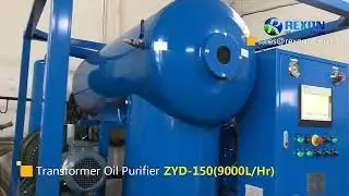 Clean Your Transformer Oil with REXON ZYD Transformer Oil Purifier!
