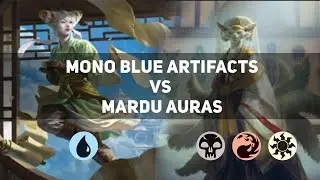 Mono Blue Artifacts vs Mardu Auras | Mythic | MTG Historic