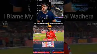 Nehal Wadhera - I Blame Myself for IPL Final Loss &ndash; Emotional Statement 💔🏏 | IPL 2025