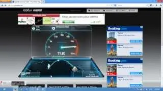 Baku, Azerbaijan - speedtest 100mbit/sec