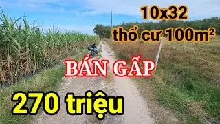 Chủ cần bán gấp để xử lý việc nhà 2 nền liền kề chỉ 135 triệu 1 nền sổ riêng sẵn 5x32 thổ cư 50m²
