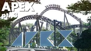 Planet Coaster - Apex (Part 3) - Rocky, Rugged Theming