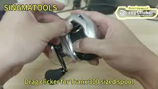 Drag clicker for Tranx 300 baitcasting reel fishing reel drag sound repair