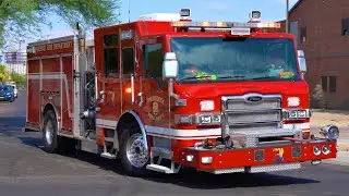 Phoenix Fire Dept. Engine 3 responding