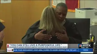 Judge in Amber Guyger case defends hugging her in court