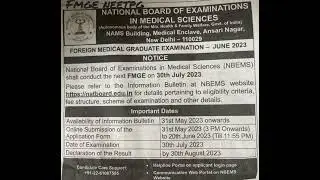 Fmge online application form #