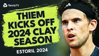 Dominic Thiem Kicks Off Clay Season vs Maximilian Marterer! | Estoril 2024 Highlights