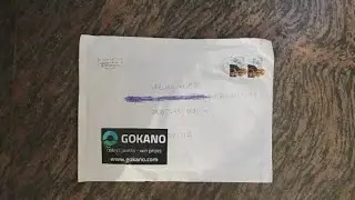 Unboxing my free prize from Gokano