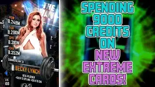 *HUGE* NEW Extreme Card Pack Opening💰 (9000 Credits) - [WWE SuperCard]
