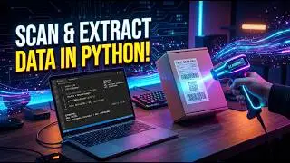 Build a Barcode & QR Code Scanner in Python | Extract Data Easily 🔥