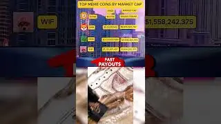 TOP 4 meme coins #cryptonews #crypto #cryptocurrency #bitcoin #ethereum #xrp #altcoins #solana #trx