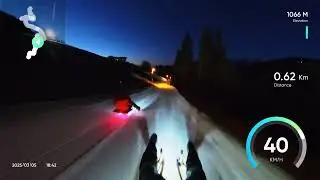 Nachtrodeln am Hexenritt in S&ouml;ll (05.03.2025) - 1. Abfahrt
