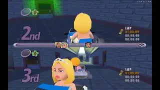 Action Girlz Racing PS2 - Multiplayer Low Budget Racing