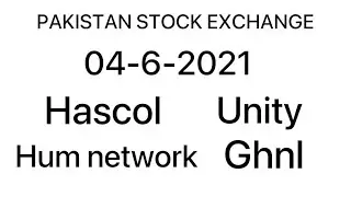 #Hascol #HumNl #Unity #GHNL #Shares #Stocks #Makemoneyonline #Technicals #Psx #Stockexchange