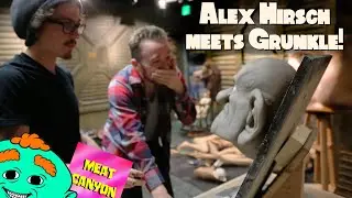 Alex Hirsch meeting Grunkle Stan (PLUS a Special Announcement!!)