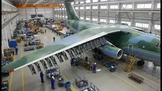 Inside the Factory: Ilyushin Il-76 Candid High-Lift Flaps & Slotted Wing Manufacturing