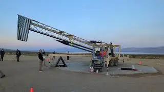 Evolution Space, Gold Chain Cowboy going upright, FAR Site, Randsburg, CA, 2023-04-22